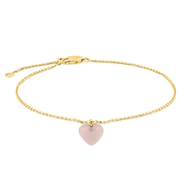 Nordahl Andersen armbånd pink chaicedon 40%